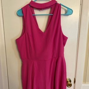 Hot Pink Romper